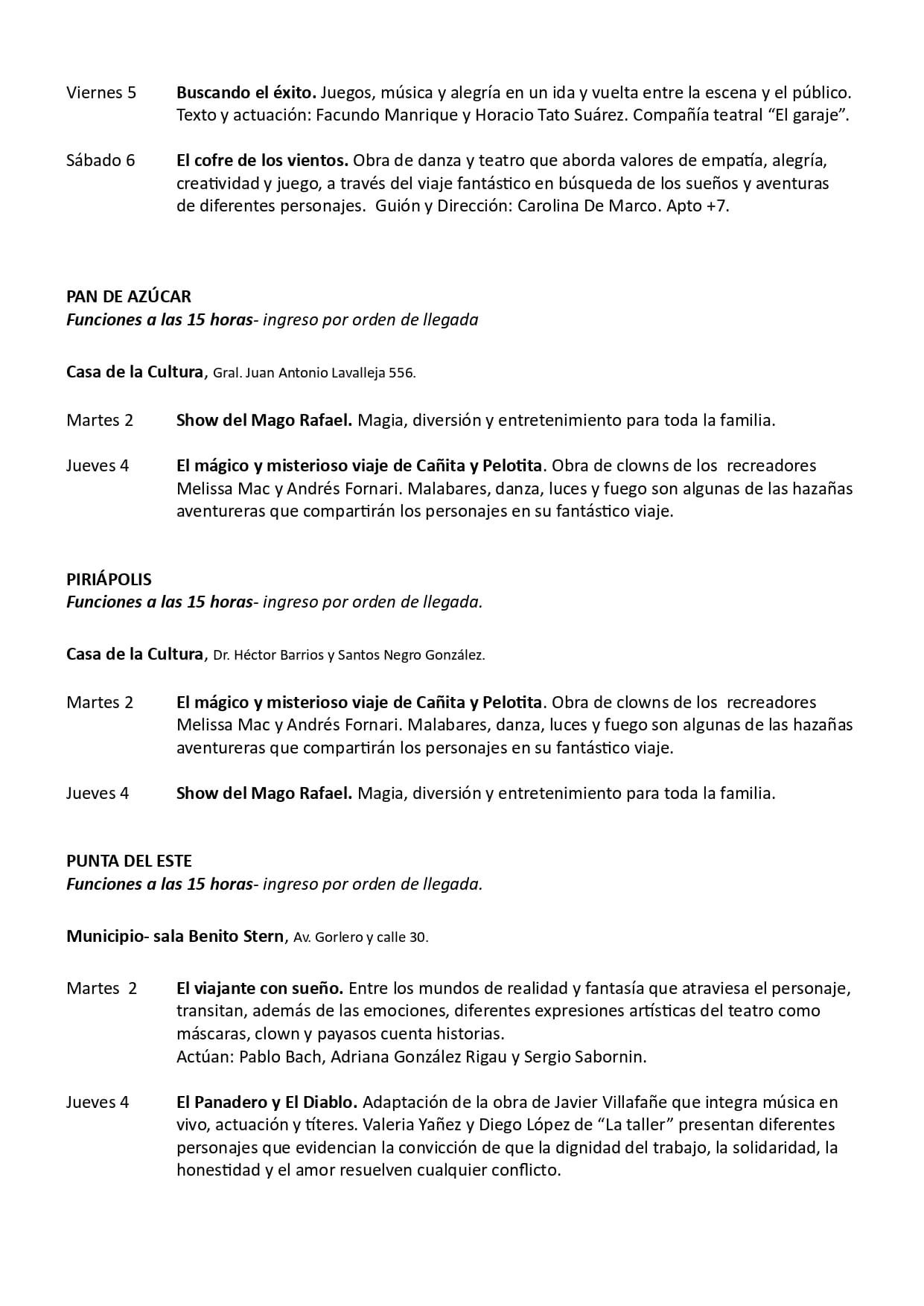 vacaciones invernales 2