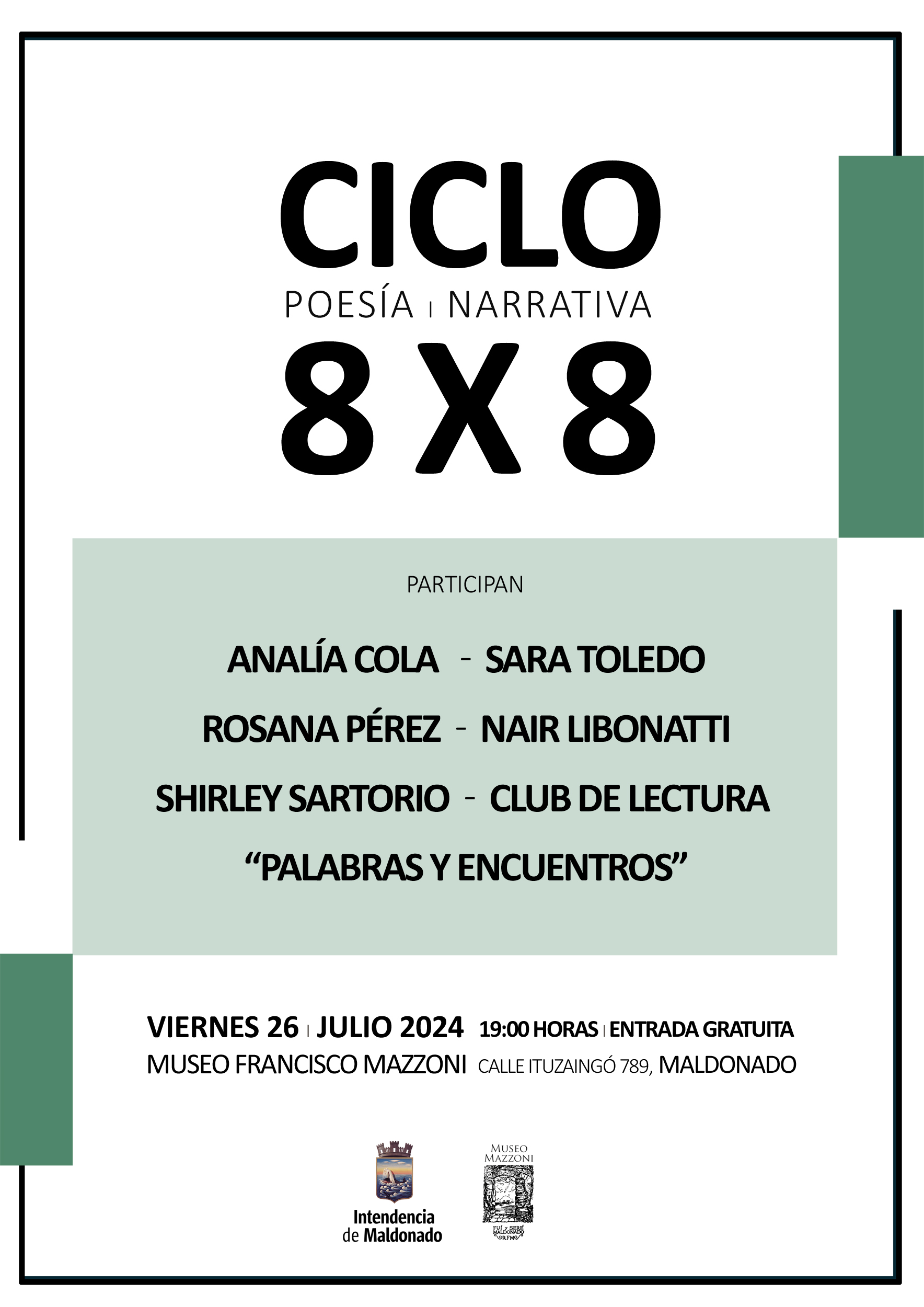 afiche ciclo 8x8