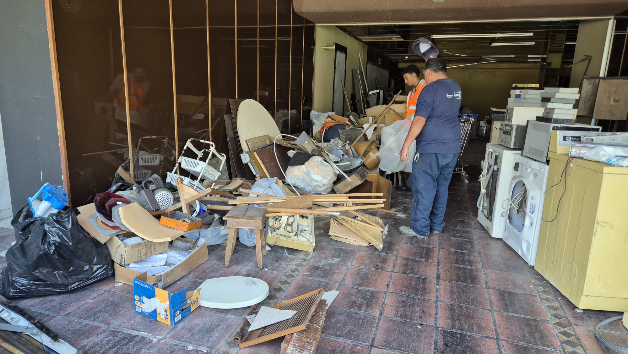 limpieza convention center