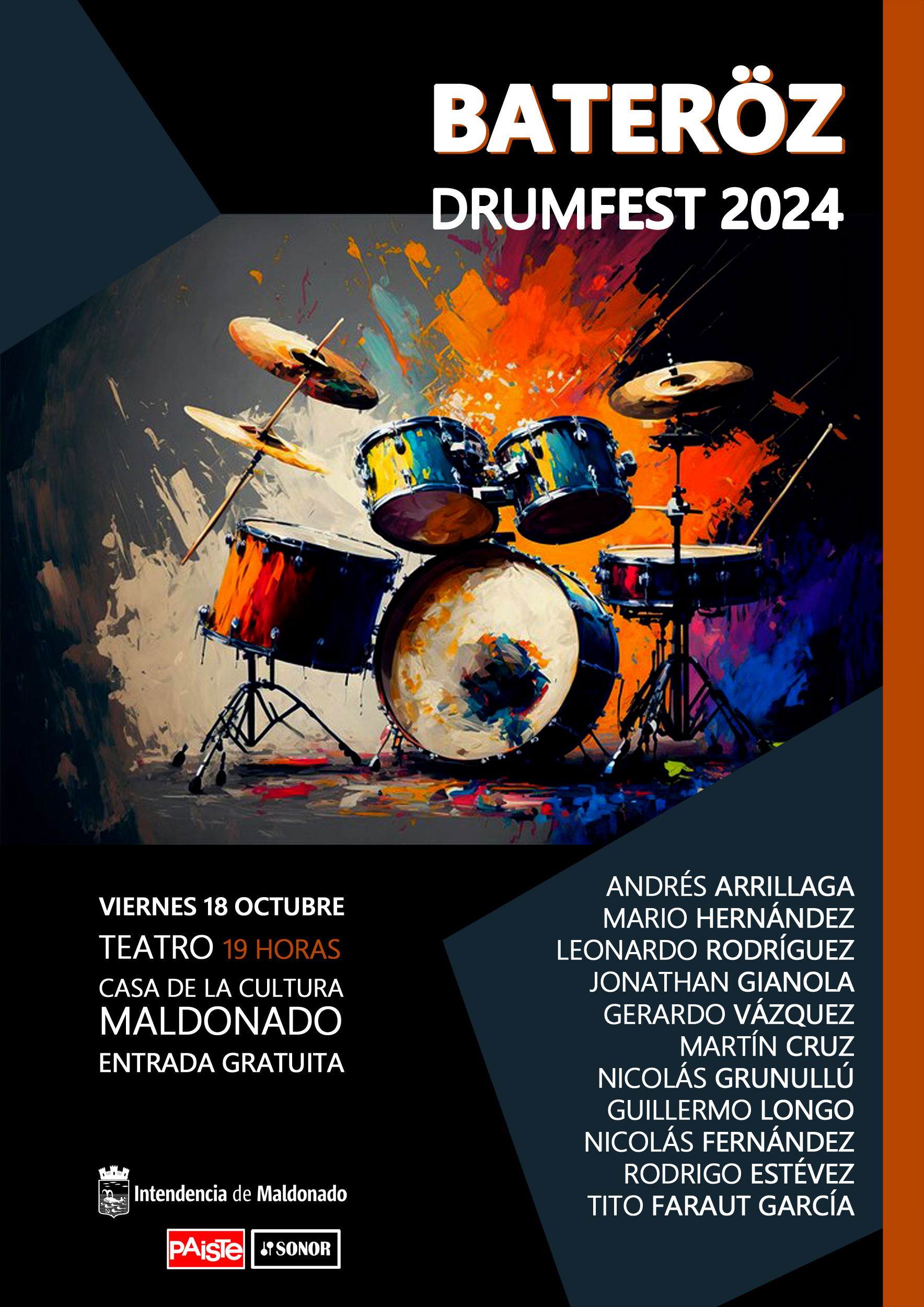 festival bateristas
