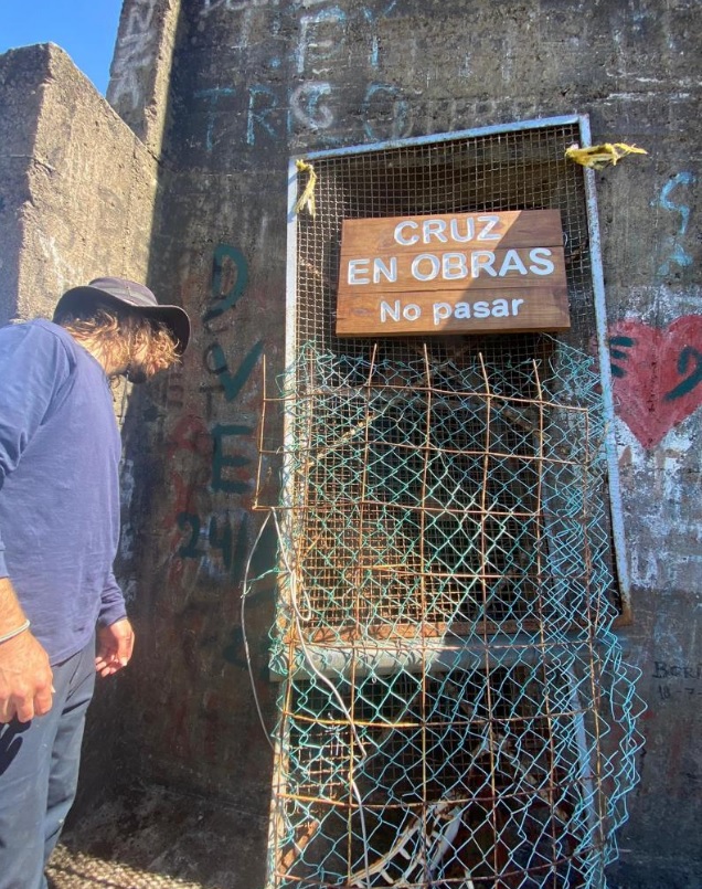 cruz obras Pan de Azúcar 