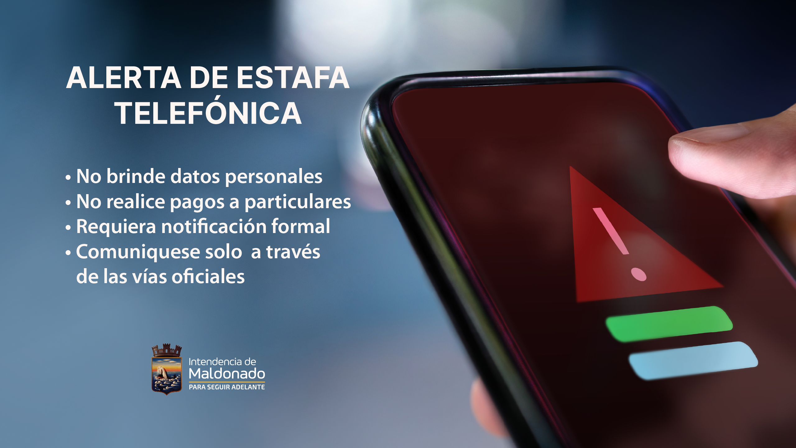 Intendencia de Maldonado advierte sobre estafas telefónicas en su ...