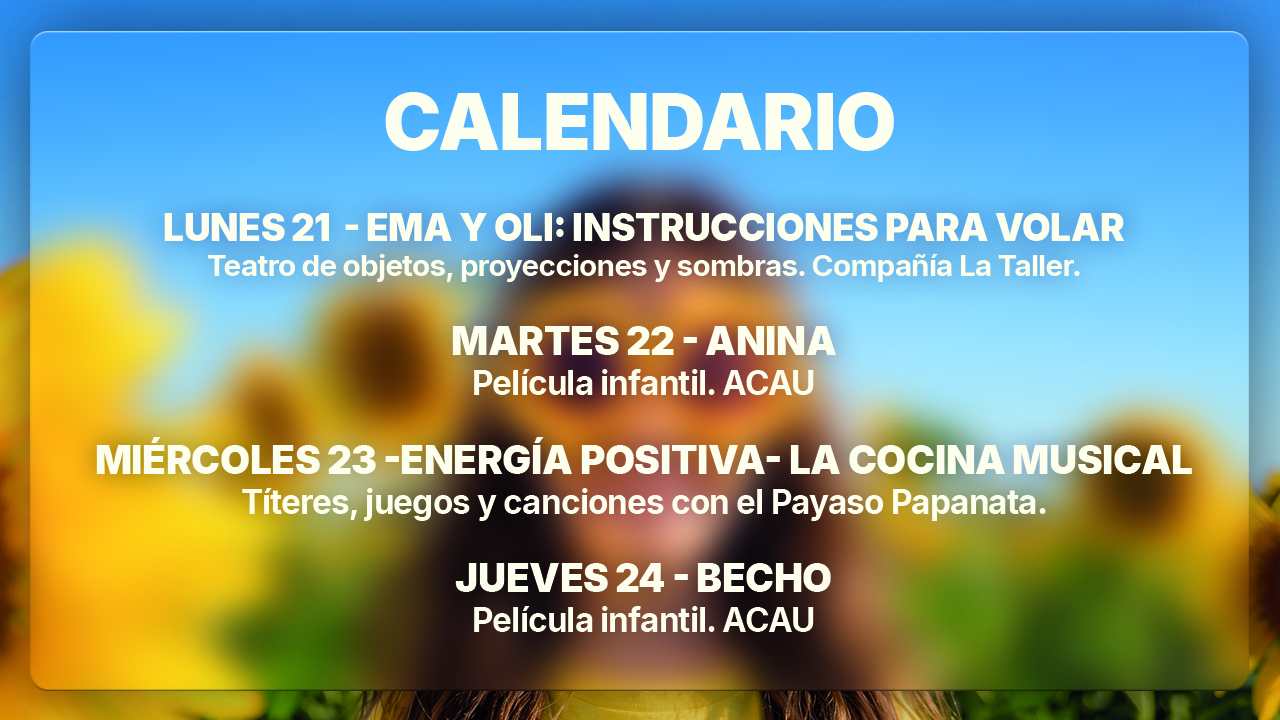 vacaciones primavera