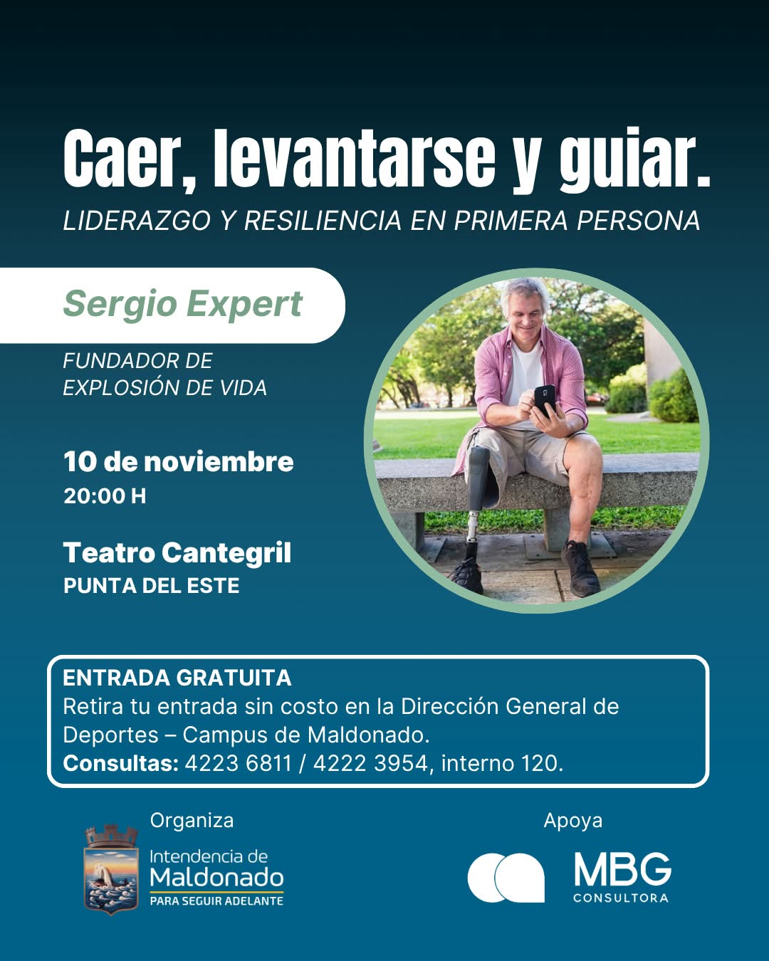 Caer, levantarse y guiar