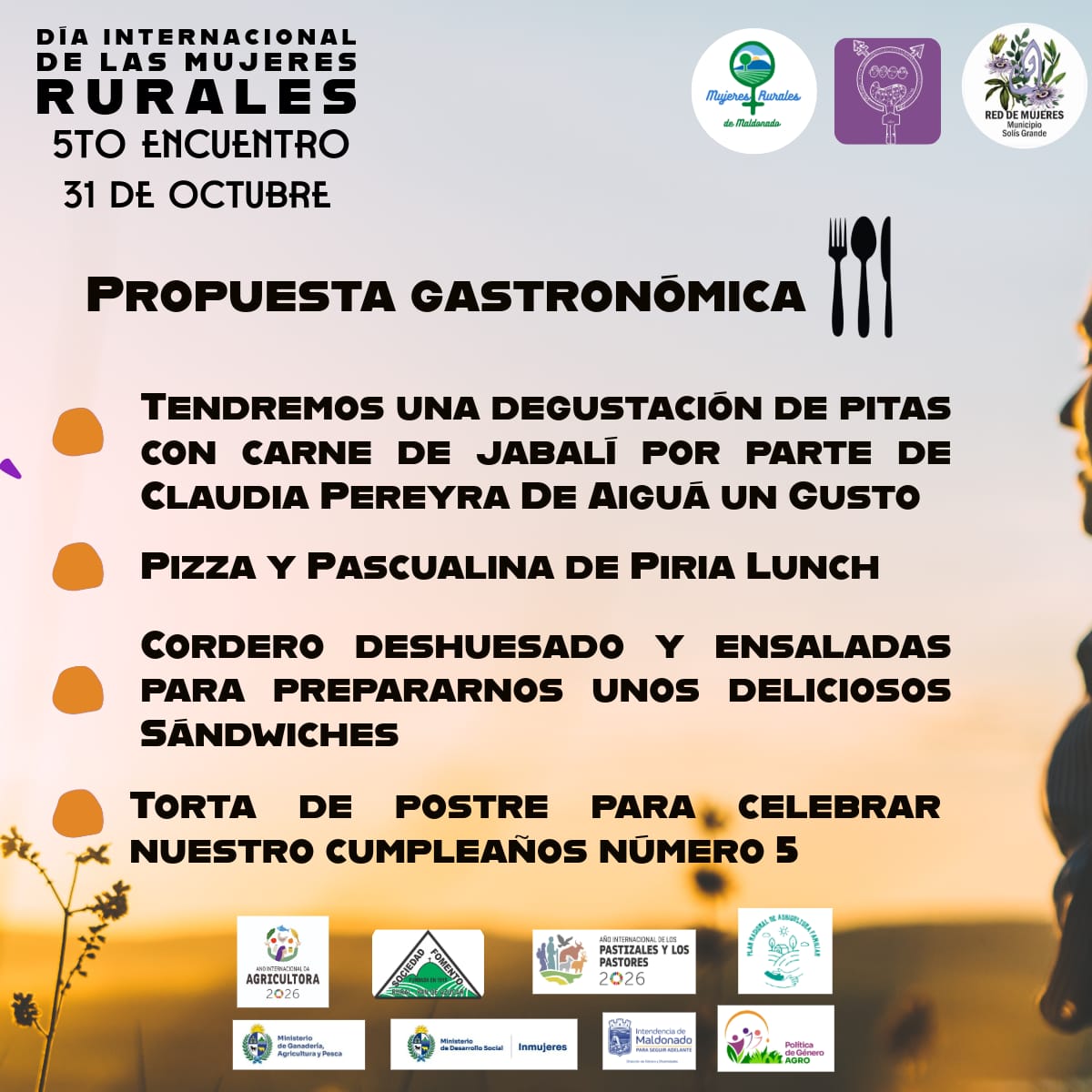 Día Internacional de las Mujeres Rurales