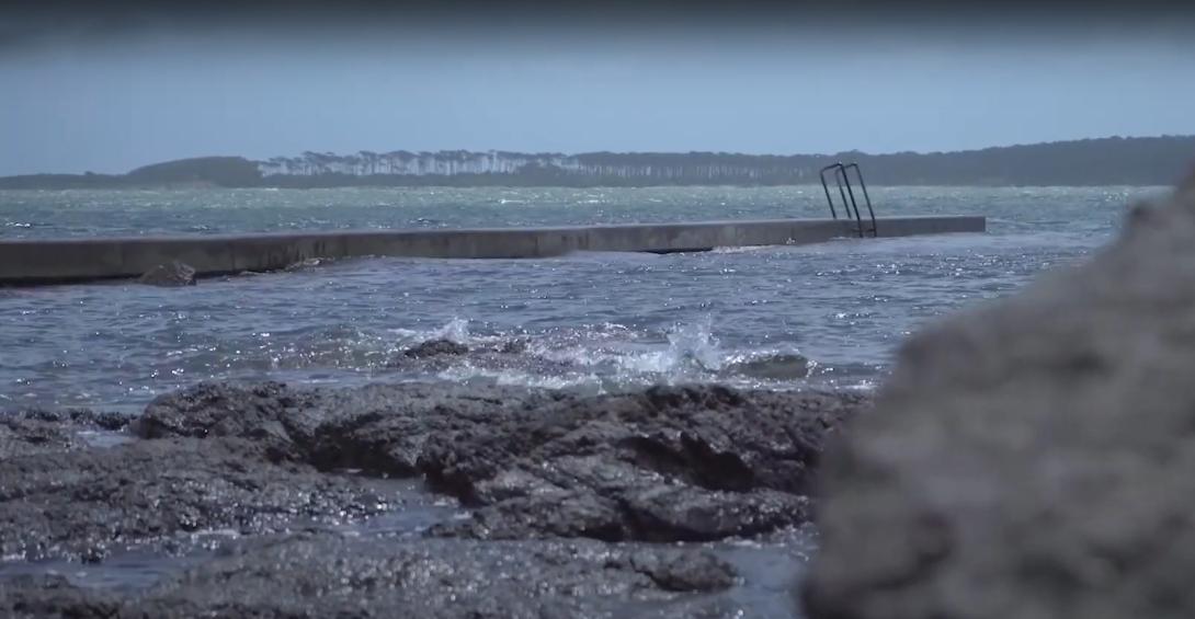 Muelle de Mailhos y Las Mesitas